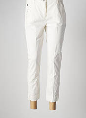 Pantalon chino blanc JULIE GUERLANDE pour femme seconde vue
