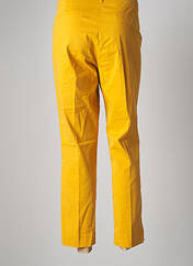 Pantalon chino jaune JULIE GUERLANDE pour femme seconde vue