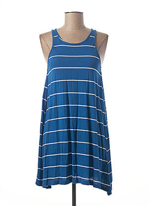 Tunique sans manche bleu ELEMENT EDEN femme