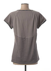 T-shirt gris ROXY pour femme seconde vue