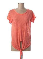 T-shirt orange ELEMENT EDEN pour femme seconde vue