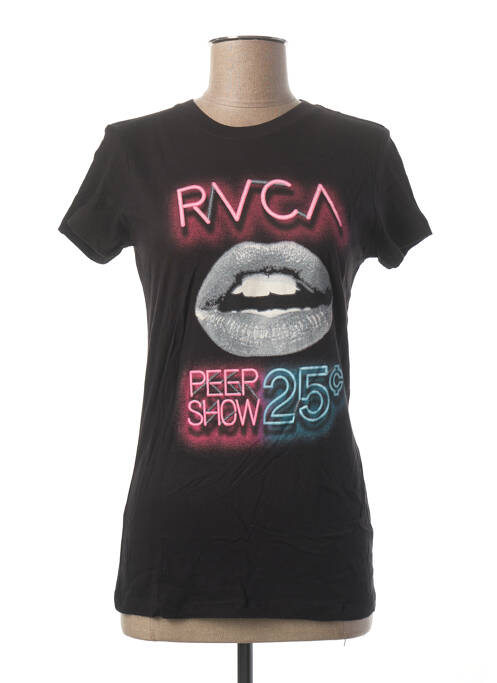 T-shirt noir RVCA pour femme