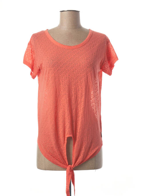 T-shirt orange ELEMENT EDEN pour femme