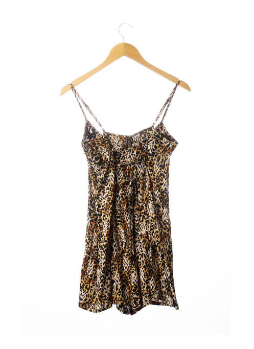 Combishort marron ELEMENT pour femme