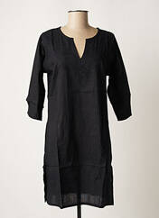 Robe courte noir PALME pour femme seconde vue