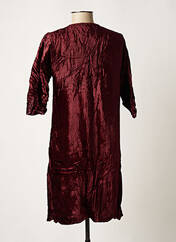 Robe courte rouge PALME pour femme seconde vue