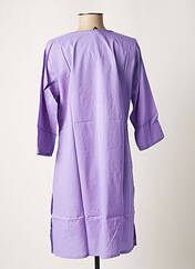 Robe de plage violet PALME pour femme seconde vue
