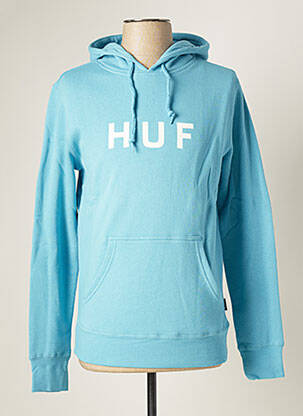 Sweat-shirt à capuche bleu HUF pour homme