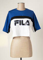 T-shirt bleu FILA pour femme seconde vue
