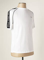 T-shirt blanc FILA pour homme seconde vue