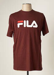 T-shirt marron FILA pour homme seconde vue