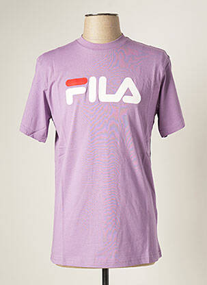 T-shirt violet FILA pour homme