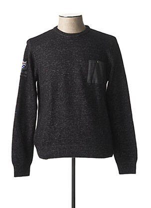 Pull noir CAMBERABERO pour homme