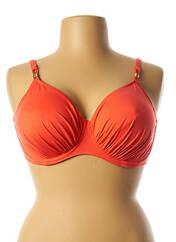 Haut de maillot de bain orange FANTASIE pour femme seconde vue