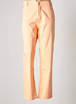 Pantalon droit orange X-MAX pour femme