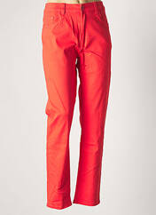 Pantalon droit rouge X-MAX pour femme seconde vue