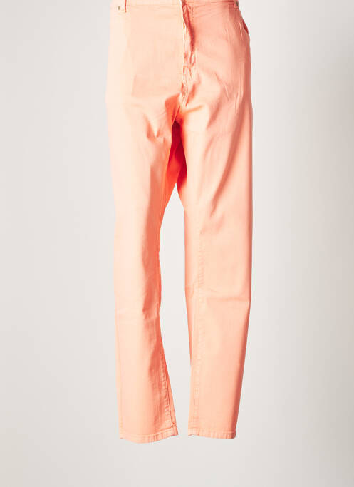 Pantalon droit orange NANA BELLE pour femme