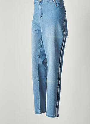Jeans coupe slim bleu YESTA pour femme