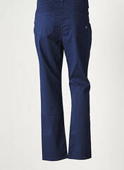 Pantalon droit bleu SOPHIA CURVY pour femme seconde vue