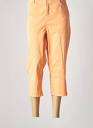 Pantalon slim orange YESTA pour femme