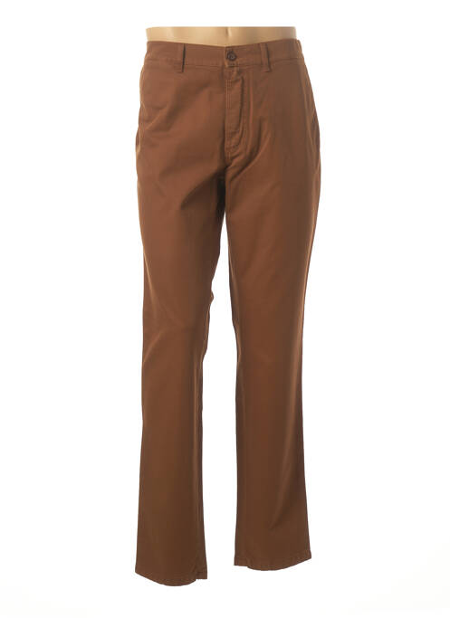 Pantalon chino marron LCDN pour femme