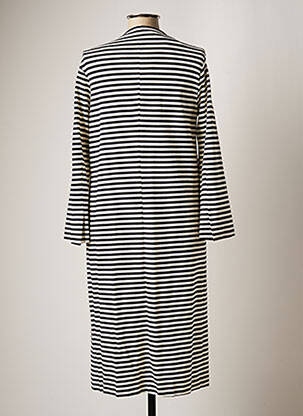 Manteau long sans capuche sans capuche bleu IMPERIAL femme