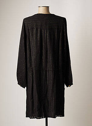 Robe mi-longue noir SWILDENS femme