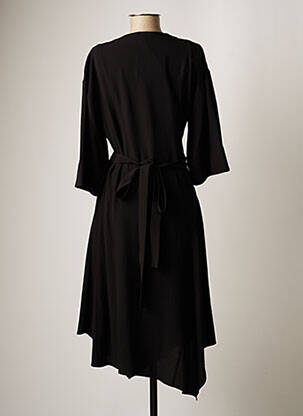Robe mi-longue noir THEORY femme