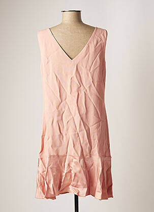 Robe courte rose THEORY femme
