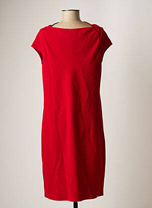 Robe mi-longue rouge THEORY femme
