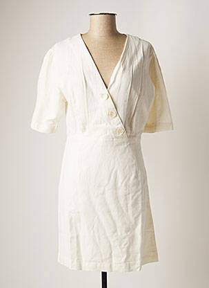 Robe courte beige DAY OFF pour femme