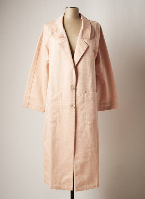 Manteau court sans capuche sans capuche rose NATHALIE VLEESCHOUWER femme