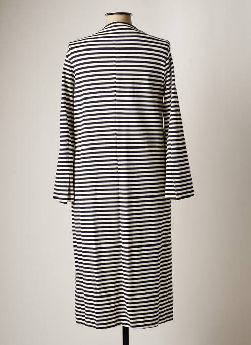 Manteau long bleu IMPERIAL pour femme