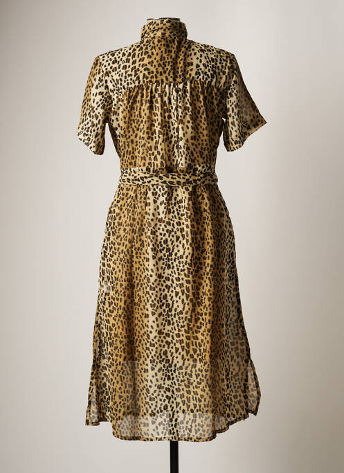 Robe mi-longue beige DAY OFF pour femme