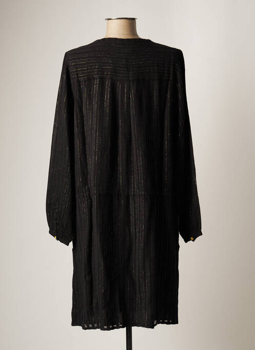 Robe mi-longue noir SWILDENS pour femme