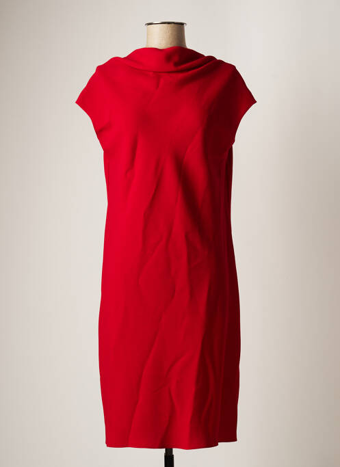 Robe mi-longue rouge THEORY pour femme