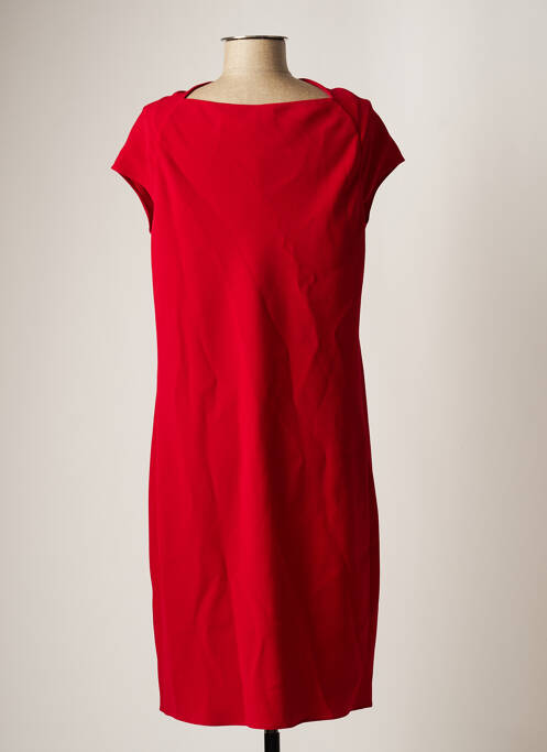 Robe mi-longue rouge THEORY pour femme