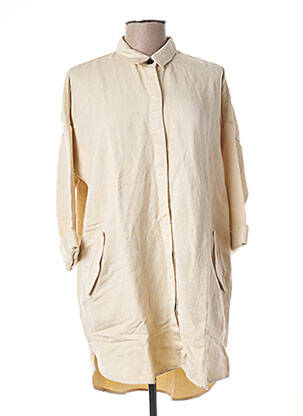 Robe courte beige BELLEROSE femme