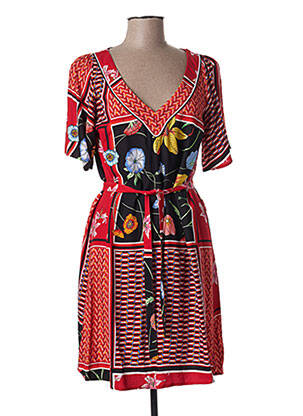 Robe mi-longue rouge IMPERIAL femme