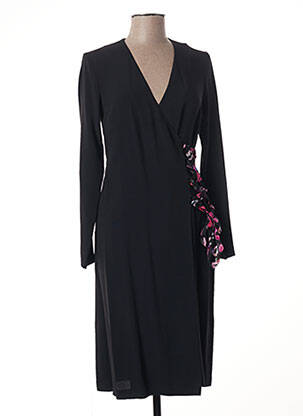 Robe mi-longue noir PAUL & JOE femme