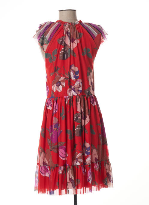 Robe courte rouge IMPERIAL pour femme
