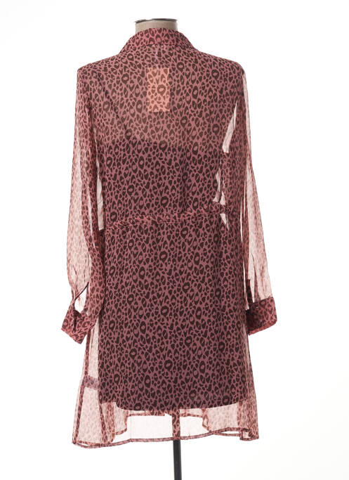 Robe mi-longue rose GRACE & MILA femme