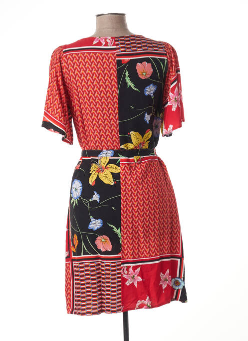 Robe mi-longue rouge IMPERIAL pour femme