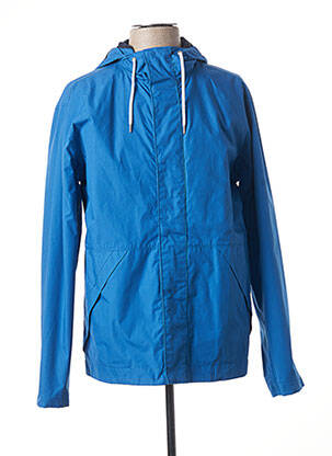 Coupe-vent poches a capuche bleu MINIMUM homme
