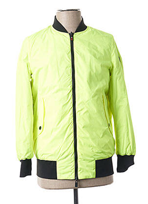 Blouson finition bords-côtes vert OOF WEAR homme