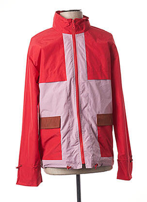 Coupe-vent poches sans capuche rouge DAY OFF homme