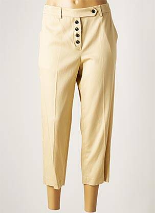 Pantalon 7/8 beige MARGAUX LONNBERG femme