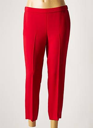 Pantalon droit rouge THEORY femme