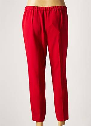 Pantalon droit rouge THEORY femme