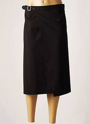 Jupe mi-longue noir THEORY femme
